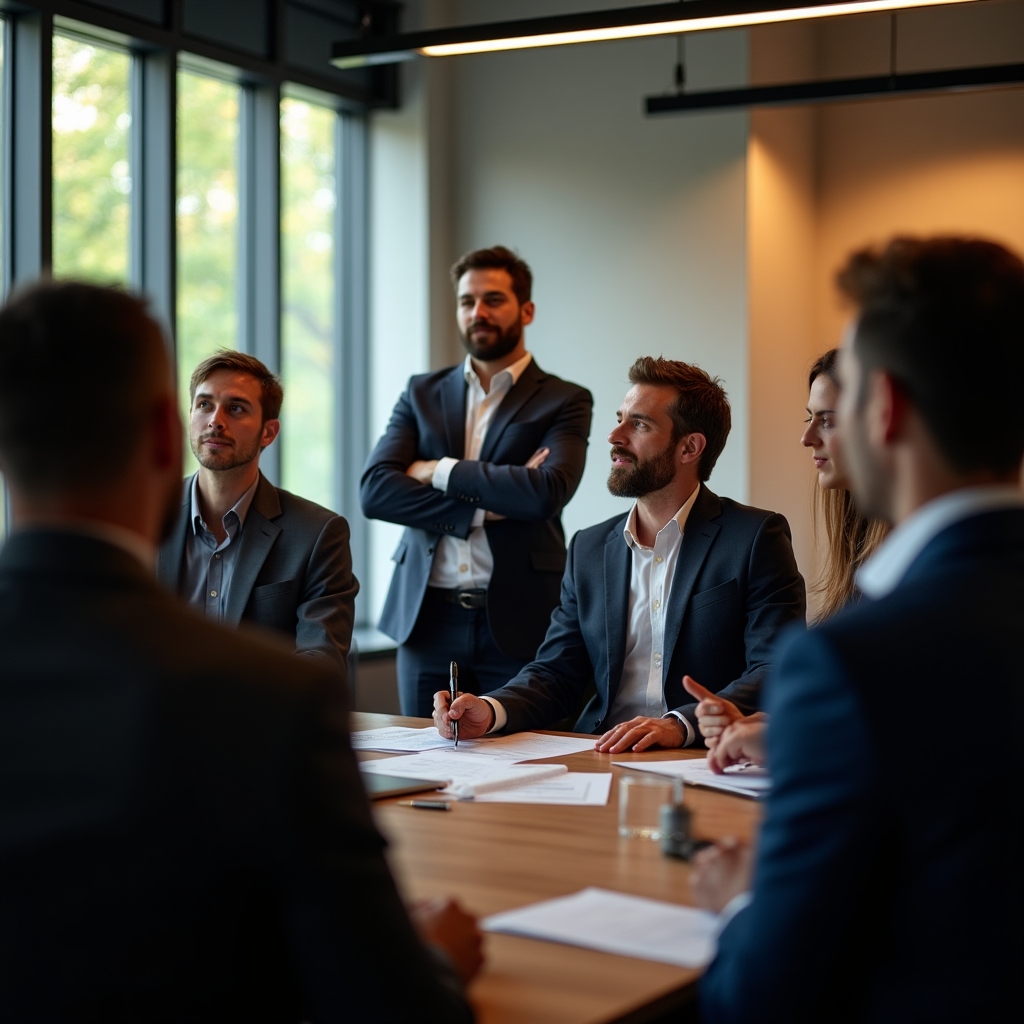 Csapatépítő tréning session vállalati környezetben